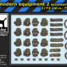 BlackDog T72010 US modern equipment 2 accessories set 1/72