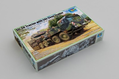 Trumpeter 07196 Тягач Faun Franziska SLT-56 Panzertransporter 1/72
