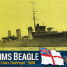 Combrig 70634 HMS Beagle G-Class Destroyer, 1909 1/700