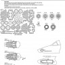 New Ware NWA-M0981 Mask Su-25 Frogfoot ADVANCED (ZVE 4807) 1/48
