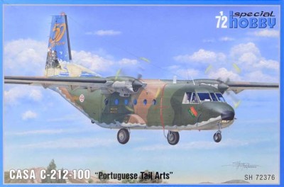 Special hobby SH72376 1/72 CASA C-212-100 Portuguese Tail Arts (2x camo)