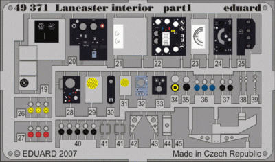 Eduard 49371 Lancaster interior TAM