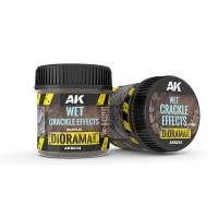 AK Interactive AK-08034 Пигмент 100ml (Эффект потрескавшейся земли, влажная)