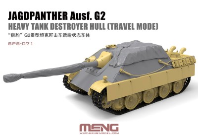 Meng Model SPS-071 Jagdpanther Ausf. G2 Heavy Tank Destroyer Hull 1/35