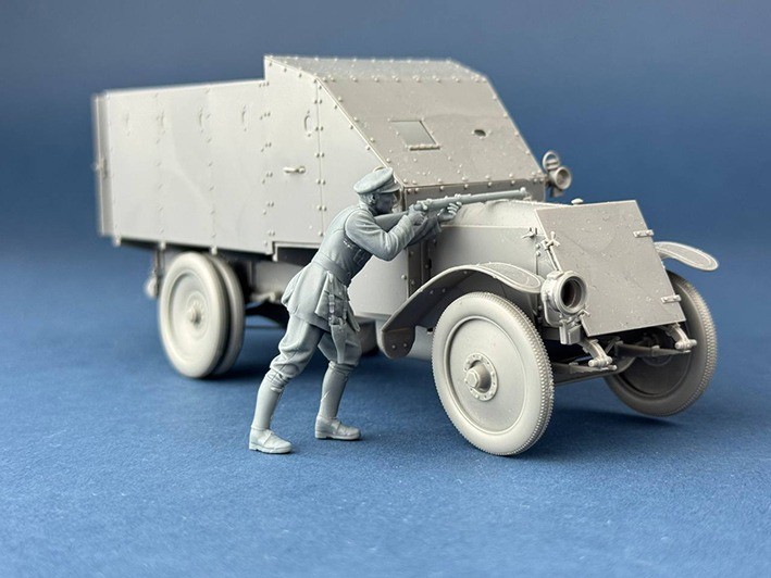 Copper State Models F35-068 Фигура, Офицер Ирландского свободного государства прицеливается 1/35