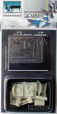 Aires 4211 F/A-18C Hornet cockpit set 1/48