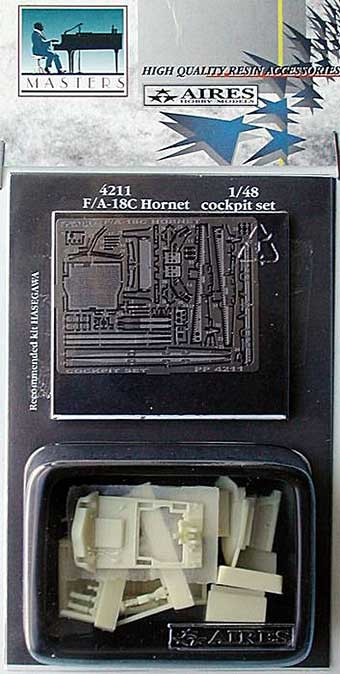 Aires 4211 F/A-18C Hornet cockpit set 1/48