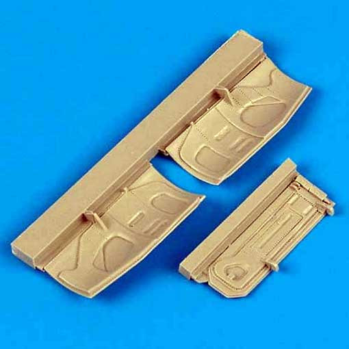 QuickBoost QB48 189 F-16 Fighting Falcon undercarriage covers (распродажа) 1/48