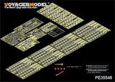 Voyager Model PE35546 Modern Russian T-62 ERA Medium Tank Mod.1972 Basic(For TRUMPETER 01556) 1/35