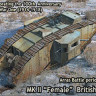 Master Box 72006 MK II Female British Tank, Arras Battle period, 1917, 1/72