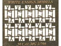 White Ensign Models PE 0753 USN 0.50 cal. WATERCOOLED MACHINE GUN (Single) (x 20) 1/700