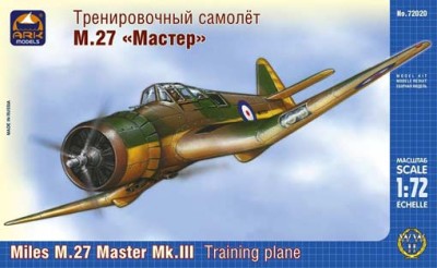 ARK 72020 Тренировочный самолет М.27 &quot;Мастер&quot; 1/72