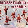 Red Box 72109 Burgundian Infantry and Knights Set 1 15 c 1/72