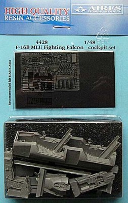 Aires 4428 F-16B MLU Fighting Falcon cockpit set 1/48
