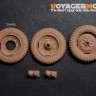 Voyager Model PR35127 WWII German Sd.Kfz.251 /Sd.Kfz.11 Continental Lightweight Wheels Pattern (For All) 1/35