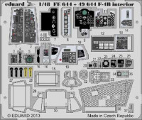 Eduard 49644 1/48 Фототравление для F-4B interior S.A.
