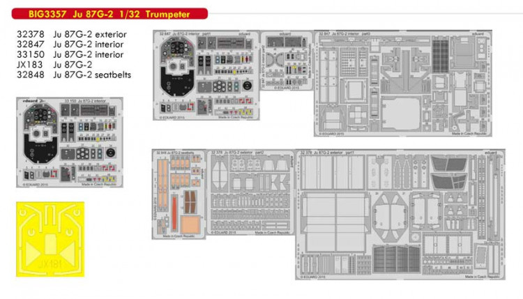 Eduard BIG03357 Ju 87G-2 1/32