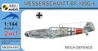 Mark I Models MKM-144185 Bf 109G-6 'Reich Defence' (2-in-1) 1/144