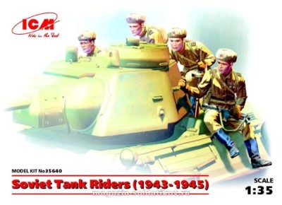 ICM 35640 Советский танковый десант (1943-45 г.) 1/35