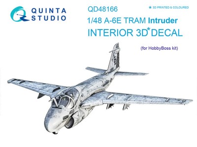 Quinta studio QD48166 A-6E TRAM Intruder (для модели HobbyBoss) 1/48