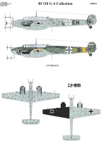 Aims AIMS48D041 Messerschmitt Bf-110G-4 Collection 1/48