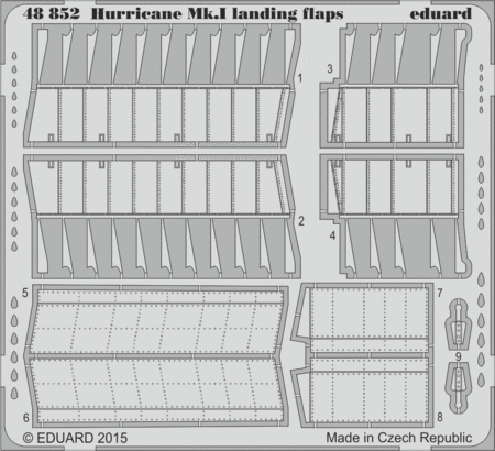 Eduard 48852 Hurricane Mk.I landing flaps 1/48