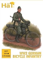 HAT 8277 WWII German Bicycle Infantry 1/72