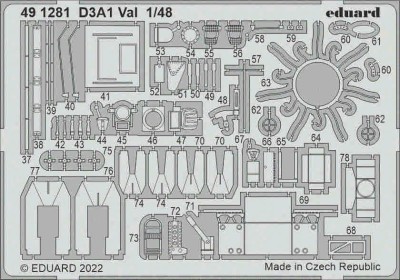 Eduard BIG49339 D3A Val (HAS) 1/48