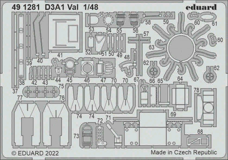 Eduard BIG49339 D3A Val (HAS) 1/48