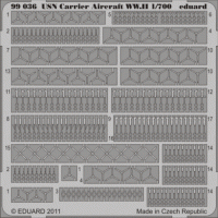 Eduard 99036 USN Carrier Aircraft WWII 1/700