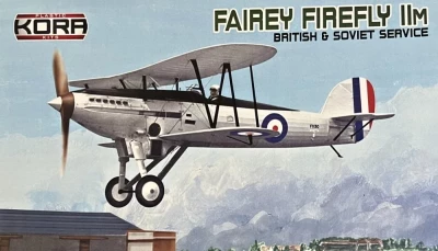 Kora Model PK72160 Fairey Firefly IIM British &amp; Soviet Service 1/72
