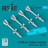 Reskit 72577 R-27EP (AA-10 Alamo-F) missiles (4 pcs.) 1/72