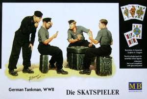 Master Box 03525 Немцы - картежники 1/35