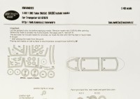 New Ware NWA-M0123 Mask T-38C Talon (NASA) BASIC (TRUM 02878) 1/48