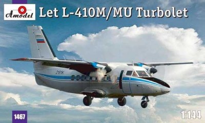 Amodel 1467 L-410 синий Аэрофлот
