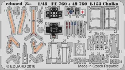 Eduard FE760 I-153 Chaika1/48