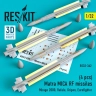 Reskit RS32-0362 Matra MICA RF missiles (4 pcs.) 1/32