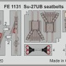 Eduard FE1131 1/48 Su-27UB seatbelts STEEL (KITTYH.)