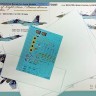 Foxbot Decals FBOT48067A Sukhoi Su-27UBM, Ukranian Air Forces, digital camouflage (decals with masks) 1/48