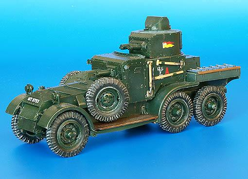 Plus model 154 Lanchester Mk. II Armoured Car 1:35