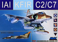 AMK 86002 1/72 IAI KFIR C2/C7 (5x camo)