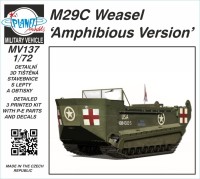 Planet Model MV72137 M29C Weasel 'Amphibius Version' 1/72