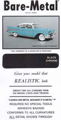 BARE METAL BM007 FOIL BLACK CHROME