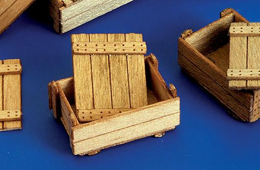 Plus model 260 Wooden boxes I 1:35