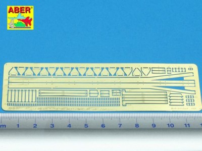 Aber 35A044 Brackets for Sturmgeschutz/StuG.IV side skirts 1/35