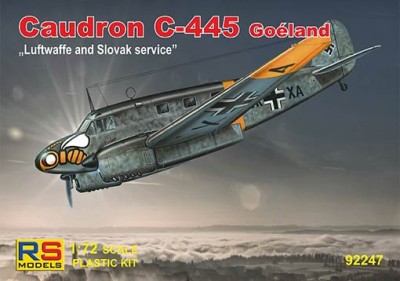 Rs Model 92247 C-445 Goeland Luftwaffe &amp; Slovakia (4x camo) 1/72