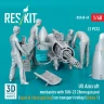 Reskit F48049 US Aircraft mechanics w/ SUU-23 20mm (3 fig.) 1/48