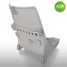 Art Scale 200-A48045 Mitsubishi A5M Claude seat - ASK 3D Printing, High precision 3D construction and 3D printing 1/48