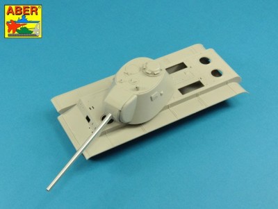 Aber 35 L-256 107mm ZIS-6 tank barrel for Soviet KV-3 (designed to be used with Trumpeter kits) 1/35