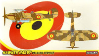 Kora Model 72164 Hawker Hardy Tropical vers. (Belgian Service) 1/72